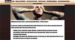 Desktop Screenshot of matos-tattoo-corner.com